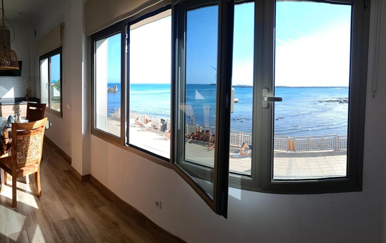 Sea View On Arinaga Beach Apartment Bagian luar foto