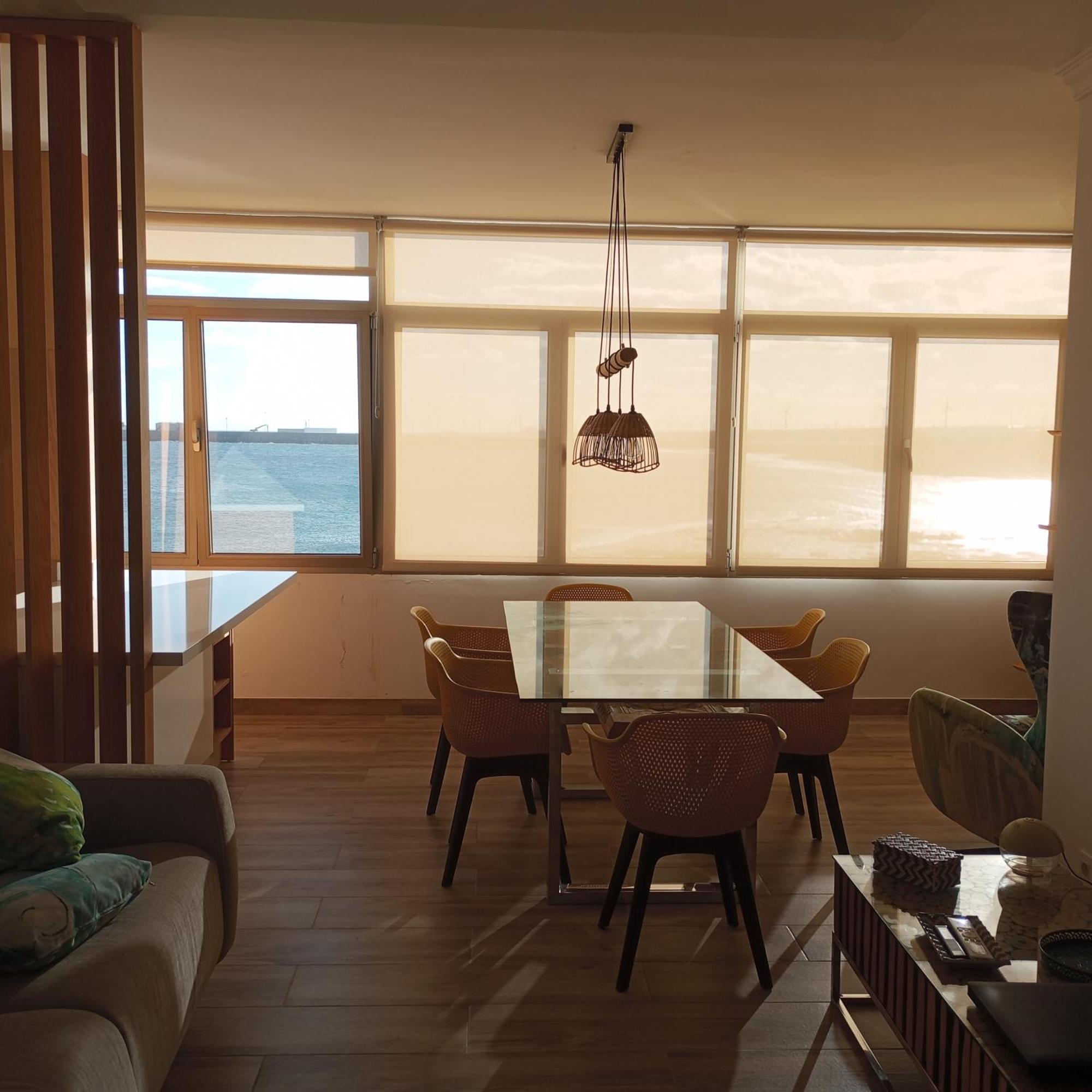 Sea View On Arinaga Beach Apartment Bagian luar foto
