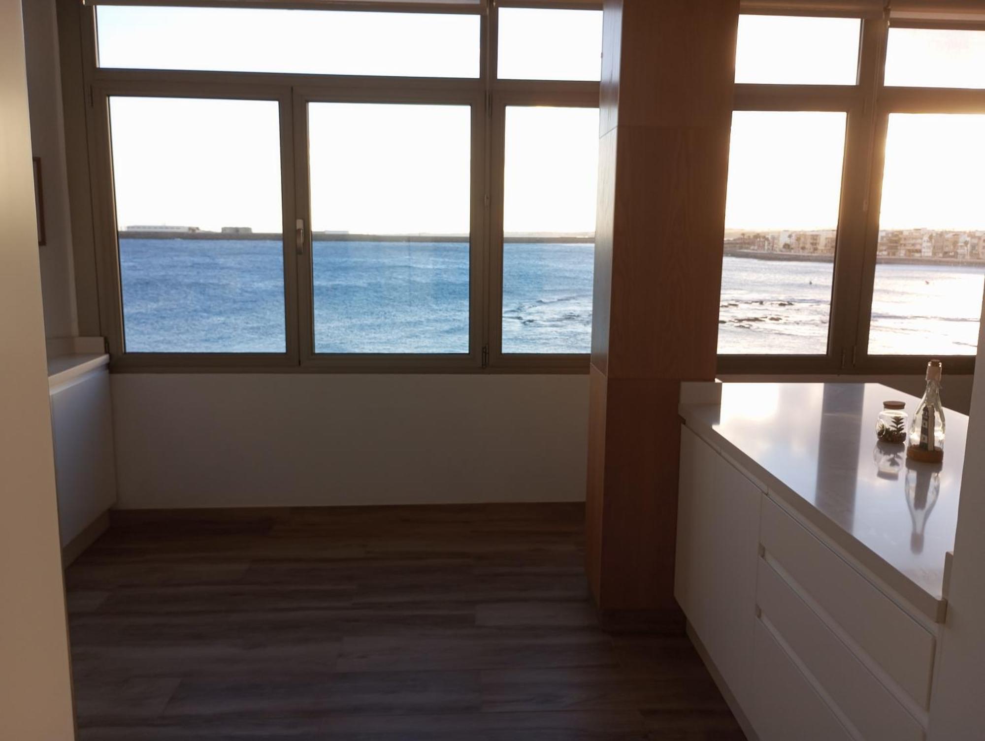 Sea View On Arinaga Beach Apartment Bagian luar foto