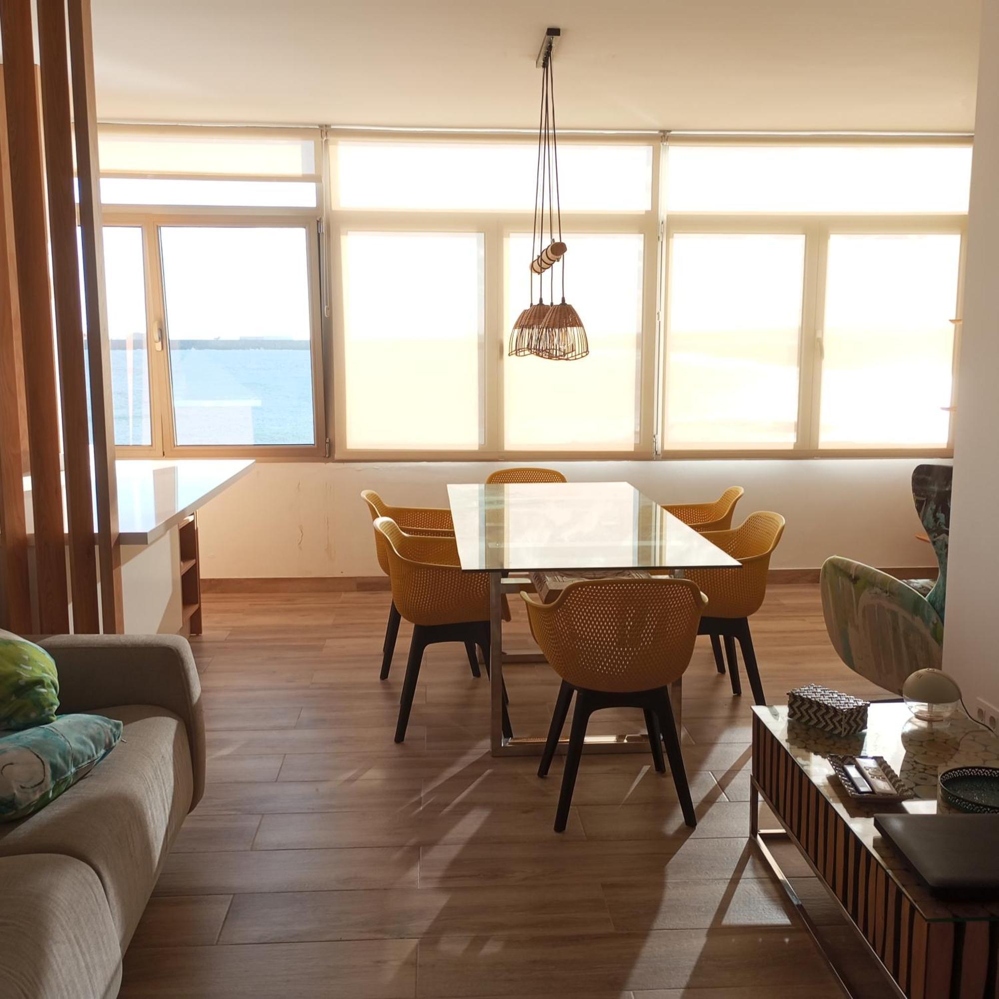 Sea View On Arinaga Beach Apartment Bagian luar foto